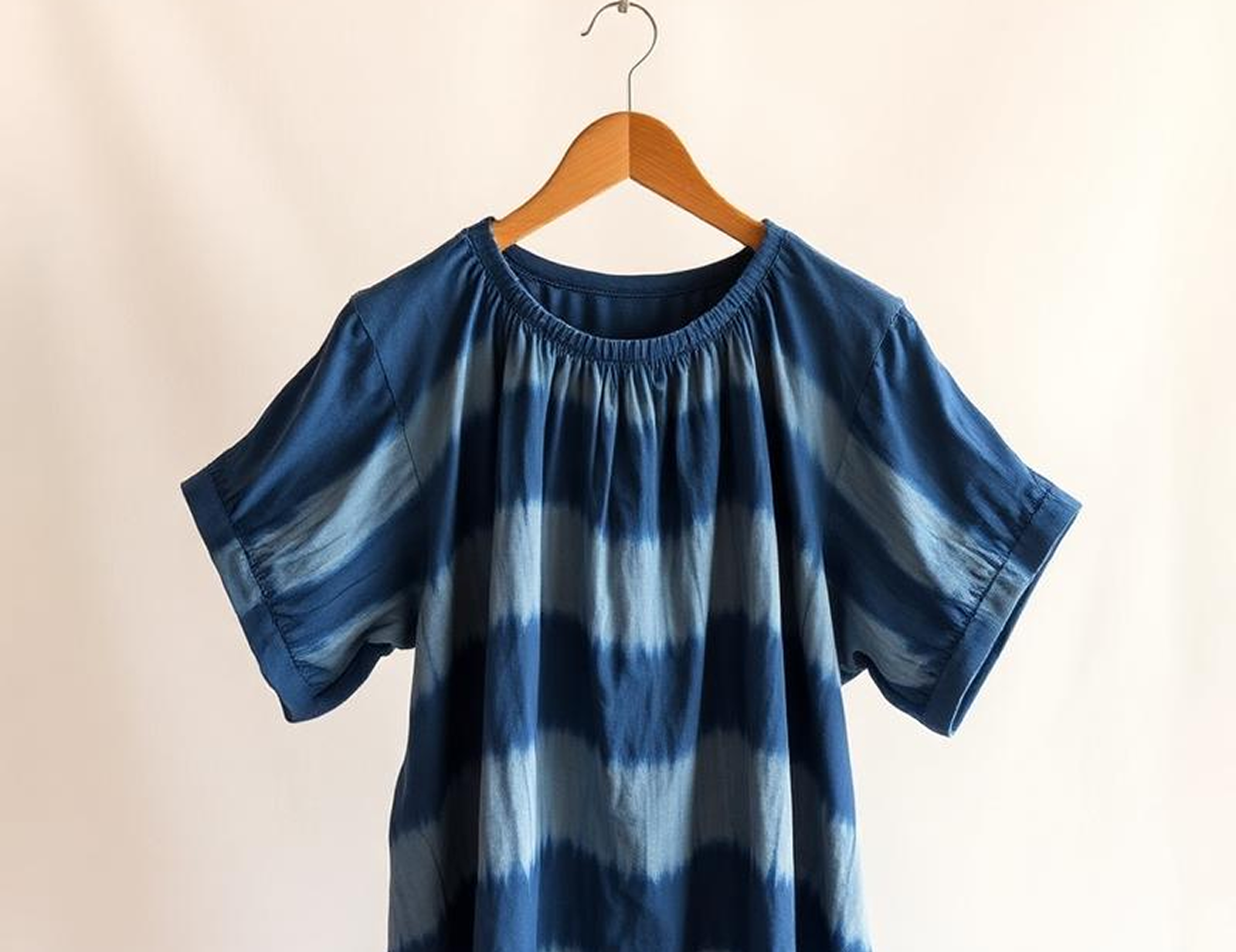 Indigo Shibori Dress